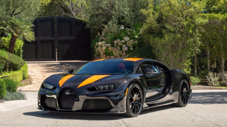 The most expensive car in the Bonhams Audrain 2025 auction was the 2022 Bugatti Chiron Super Sport 300+ Coupe, which realised a model-record $5,725,000.