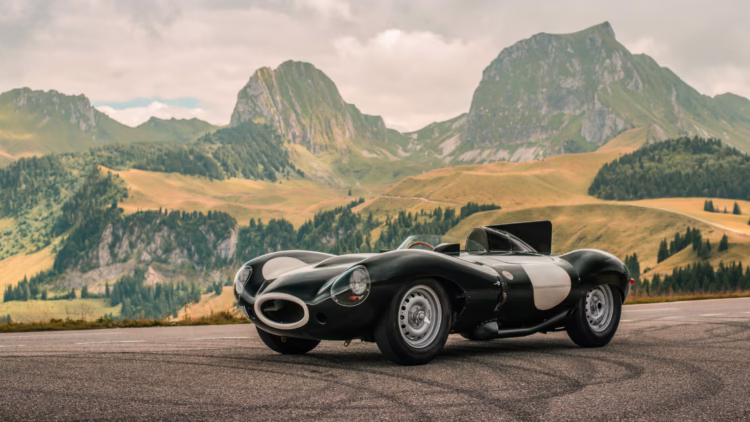1956 Jaguar D-Type, chassis XKD 551 top sales results at Broad Arrow Zurich 2025 classic car auction