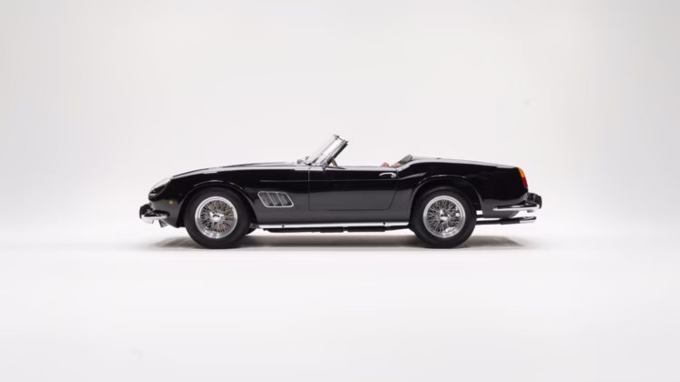 The most expensive car in the RM Sotheby's Paris 2026 sale was a 1960 Ferrari 250 GT SWB California Spider by Scaglietti, chassis 1916 GT, which sold for €14,067,500 ($17,176,418).