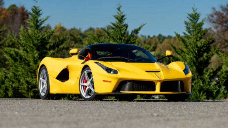 The 2017 Ferrari LaFerrari Aperta from the Bachman Collection sold for a new model record $11,000,000 at the Mecum Kissimmee 2026 auction