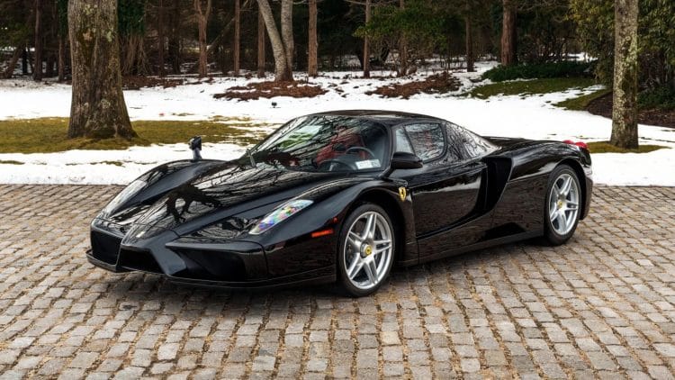 Black Ferrari Enzo - the second most expensive ever at Broad Arrow Amelia Island 2026 auction