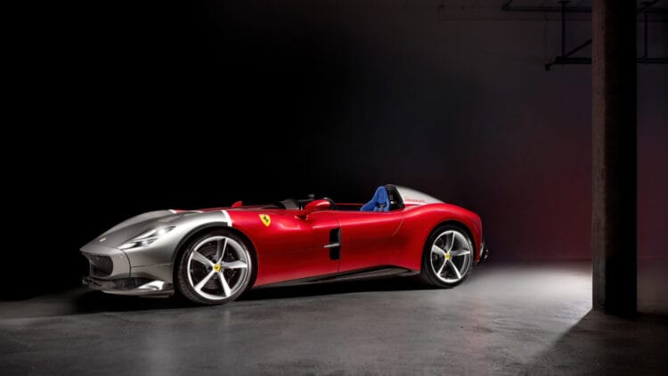 2021 Ferrari Monza SP1 sold for almost $3.7 million (CHF 2,592,500) in Zurich in 2025.