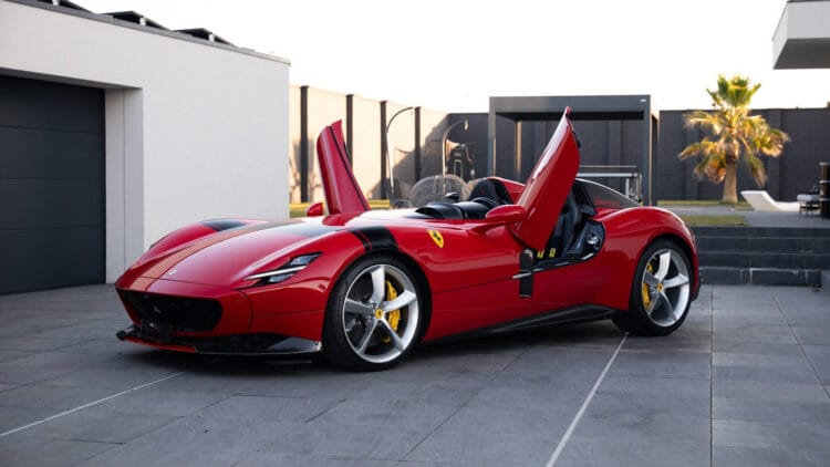 Red Open Doors 2019 Ferrari SP2 Monza