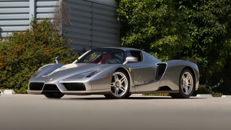 Titanium Silver 2003 Ferrari Enzo for sale at Mecum Indy 2026