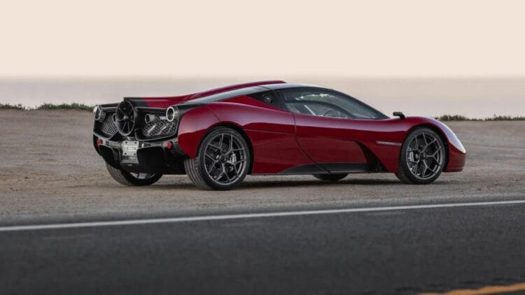 2025 Gordon Murray Automotive T.50 fan sold at Broad Arrow California Mille 2026