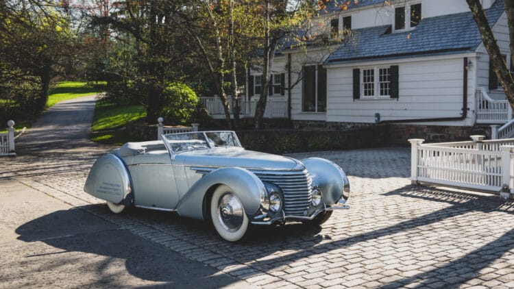 1937 Delahaye 145 Cabriolet by Franay on sale at RM Sotheby's Monterey 2026