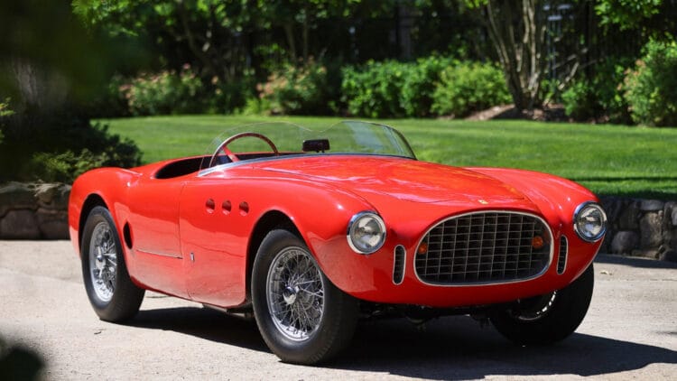 1952 Ferrari 225 Sport ‘Tuboscocca’ Spider on sale Gooding Christie's Pebble Beach 2026 classic car auction