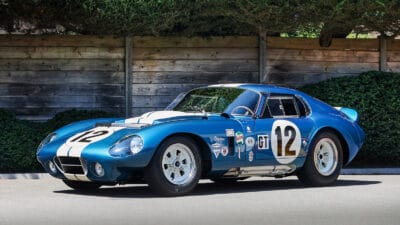 1964 Shelby Cobra Daytona Coupe, chassis CSX2300 on sale Gooding Christie's Pebble Beach 2026 classic car auction