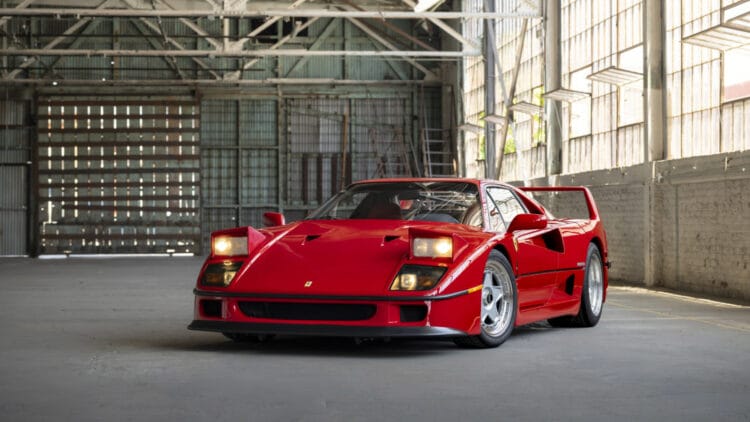 1991 Ferrari F40 on sale at RM Sotheby's Monterey 2026 auction