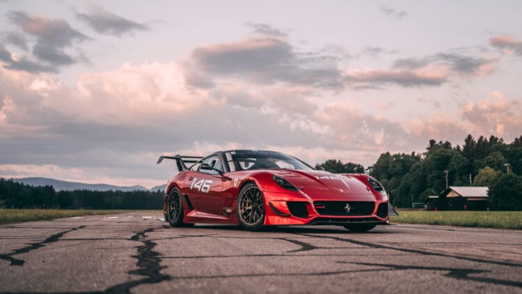 2009 Ferrari 599XX Evo topped the results at the RM Sotheby's Tegernsee 2026 classic car auction in Germany.