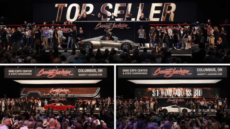 Top Three cars sold at Barrett-Jackson Columbus 2026 collector car auction in Ohio