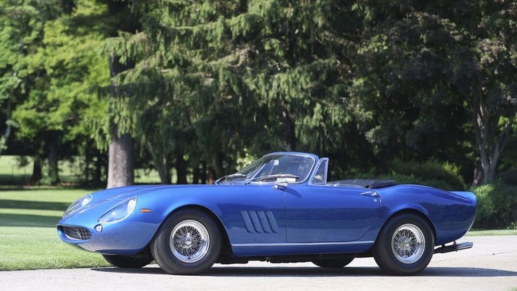 Steve McQueen's 1967 Ferrari 275 GTB/4*S NART Spider to headline the Gooding Christie's New York Rétromobile sale in November 2026.